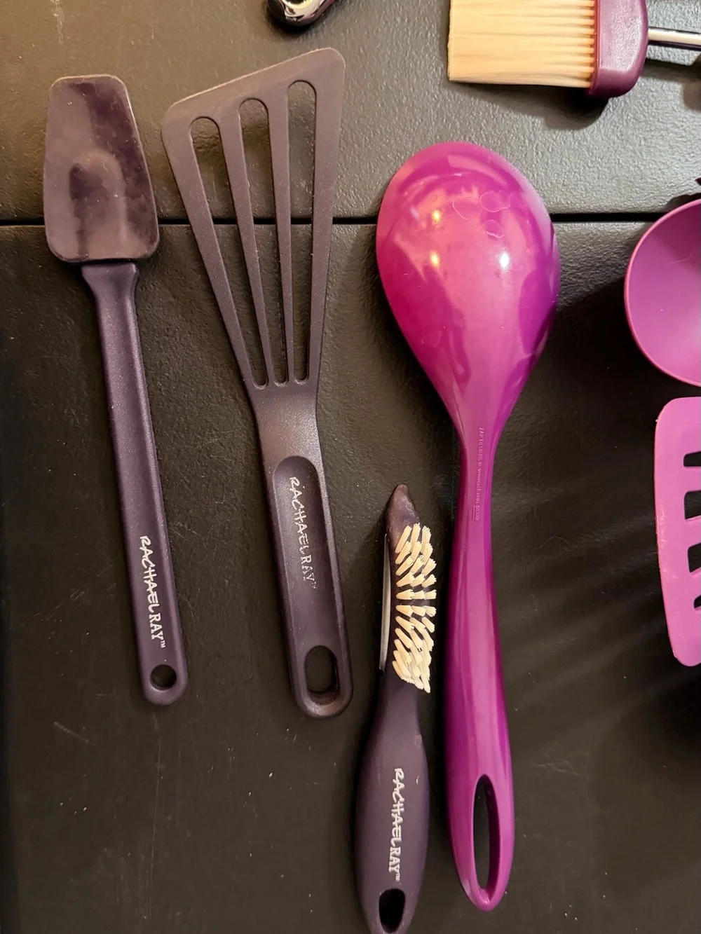 KitchenAid | Rachael Ray Purple Kitchen Utensil Set - Assorted Pieces